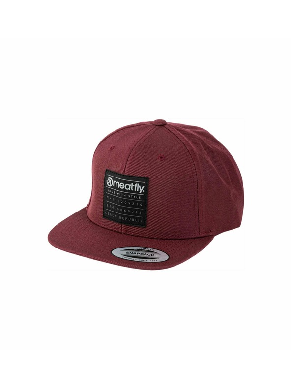 Meatfly Meatfly kapa Hornet Snapback Koordinate Maroon | Rdeča | Velikost