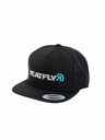 Meatfly Meatfly kapa Skipper Snapback Siva / Črna