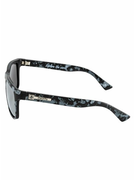 Meatfly Meatfly polarizačné slnečné okuliare Ronnie Storm Camo Black | Čierna | Veľkosť
