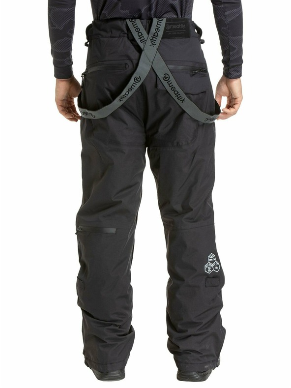Meatfly Meatfly moške SNB & SKI hlače Gnar Black | Črna | Velikost