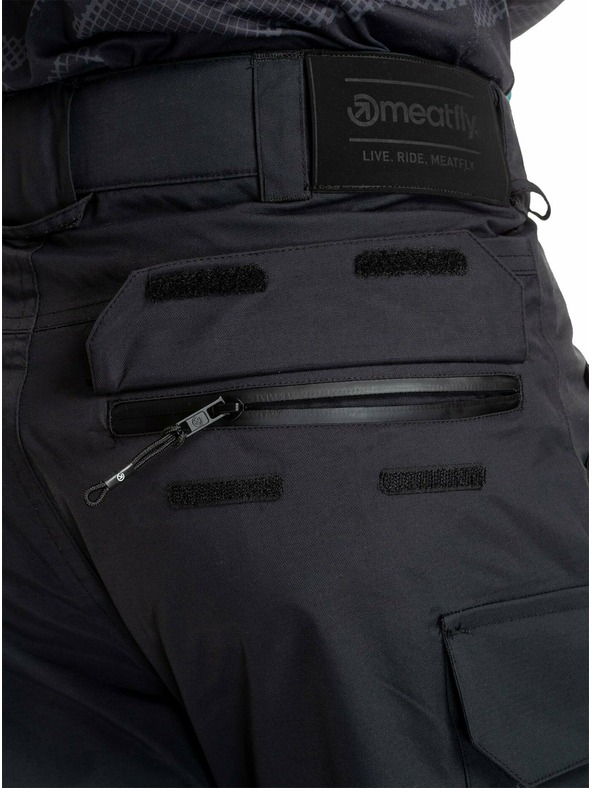 Meatfly Meatfly moške SNB & SKI hlače Oggy Black | Črna | Velikost
