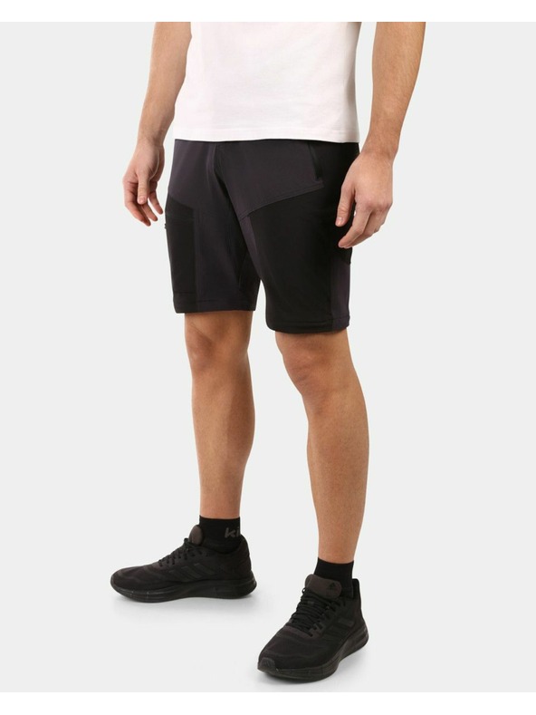 Kilpi Moške zunanjske snemljive hlače Kilpi HOSIO Črna