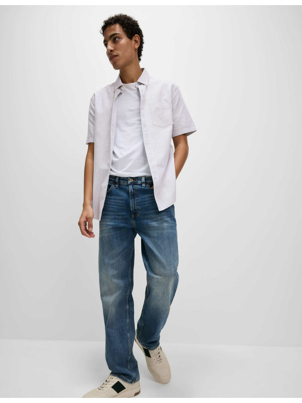 Marks & Spencer Progasta oxford srajca iz bombaža Marks & Spencer zelena