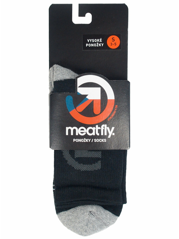 Meatfly Meatfly nogavice Long Bike Black | Črna | Velikost