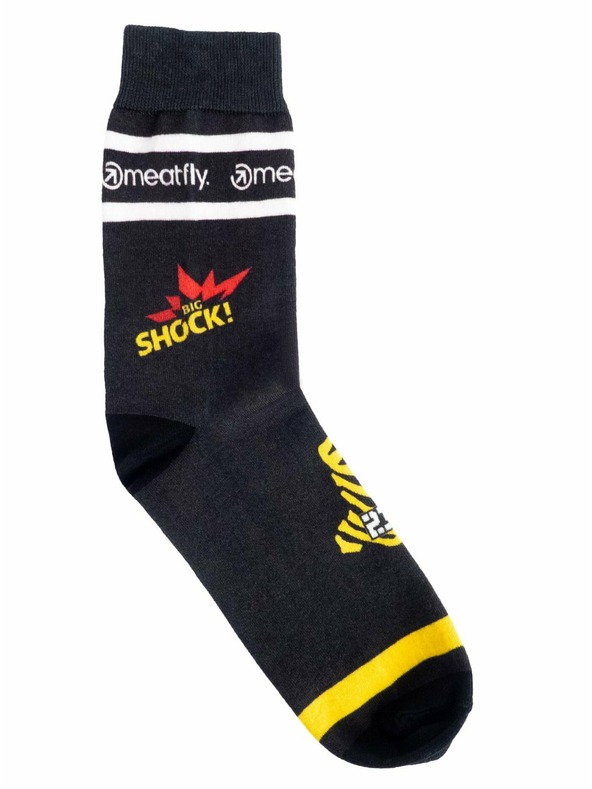 Meatfly Meatfly Socks Big Shock Dakar Black | Black | Size