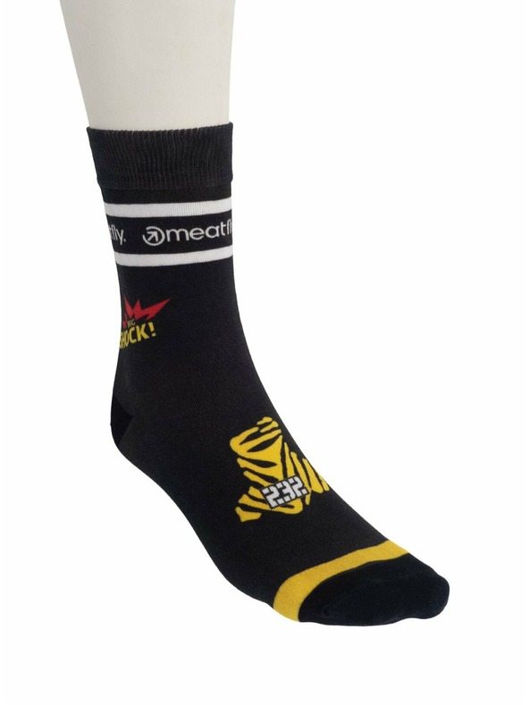 Meatfly Meatfly Socks Big Shock Dakar Black | Black | Size