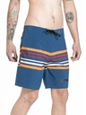 Meatfly Meatfly moške kopalke Ernie Boardshorts 19" Stripes Navy | Modra | Velikost