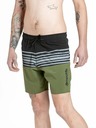 Meatfly Meatfly moške kopalke Keith Boardshorts 17" Olive / Black | Zelena | Velikost