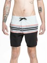 Meatfly Meatfly moške kopalne hlače Keith Boardshorts 17" Light Grey / Red Orange | Siva | Velikost