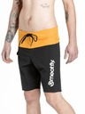 Meatfly Meatfly moške kopalne hlače Mitch Boardshorts 21" Yellow / Black | Rumena | Velikost