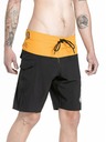 Meatfly Meatfly moške kopalne hlače Mitch Boardshorts 21" Yellow / Black | Rumena | Velikost