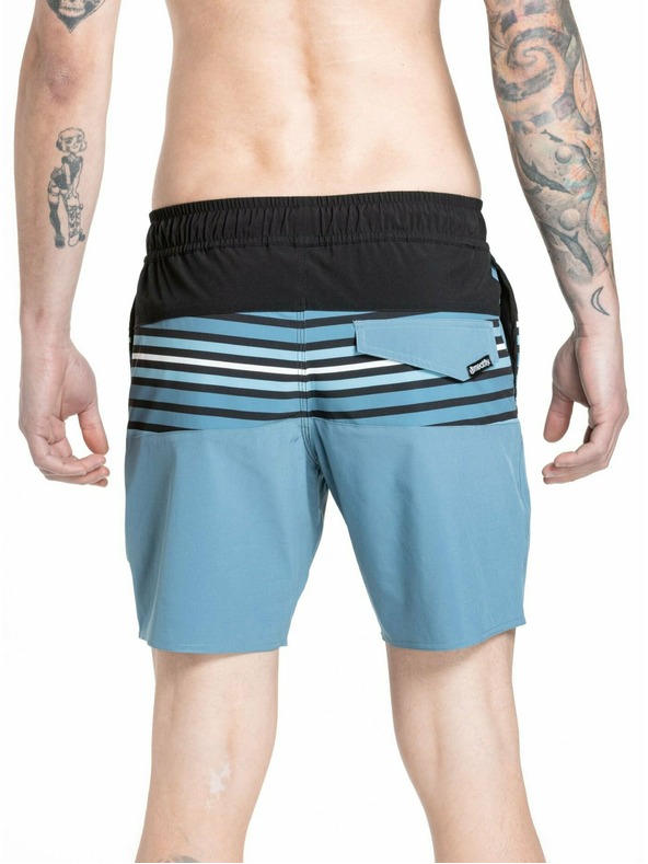 Meatfly Meatfly moške kopalne hlače Keith Boardshorts 17" Slate Blue | Modra | Velikost