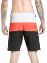 Meatfly Meatfly moške kopalne hlače Mitch Boardshorts 21" Red Orange / Black | Rdeča | Velikost