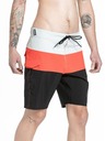 Meatfly Meatfly moške kopalne hlače Mitch Boardshorts 21" Red Orange / Black | Rdeča | Velikost