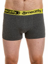 Meatfly Meatfly moške boksarice Balboa Boxershorts Double Pack Grey Heather/Black | Črna | Velikost