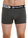 Meatfly Meatfly moške boksarice Balboa Boxershorts Four Pack Grey Heather | Siva | Velikost