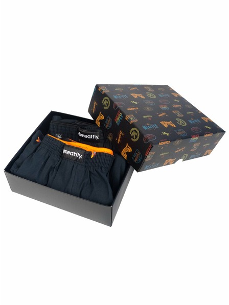Meatfly Meatfly moške spodnje hlače Agostino Flies Gift Pack | Črna | Velikost