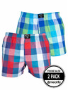 Meatfly Meatfly moške boksarice Doug Navy Red / Green | Rdeča | Velikost