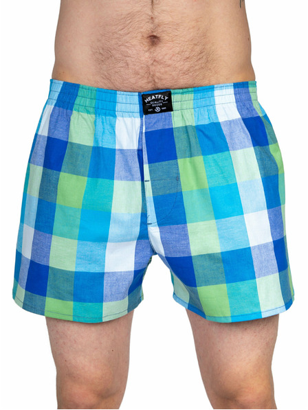Meatfly Meatfly moške boksarice Doug Navy Red / Green | Rdeča | Velikost