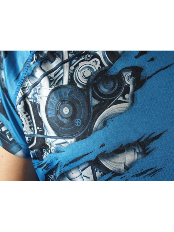 Meatfly Meatfly funkcionalna majica Reaper C - Blue | Modra | Velikost