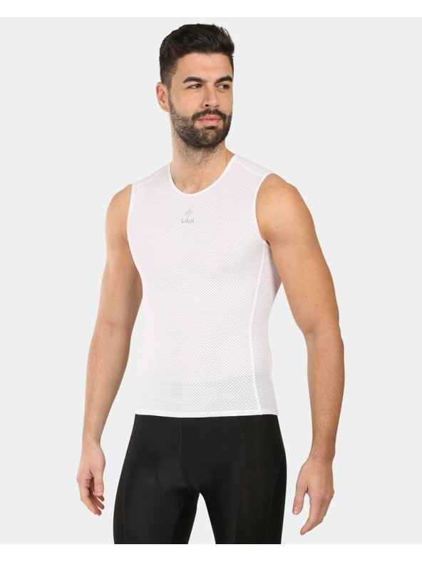 Kilpi Unisex funkcionalno tank top za aktivni življenjski slog Kilpi NETTY Bela