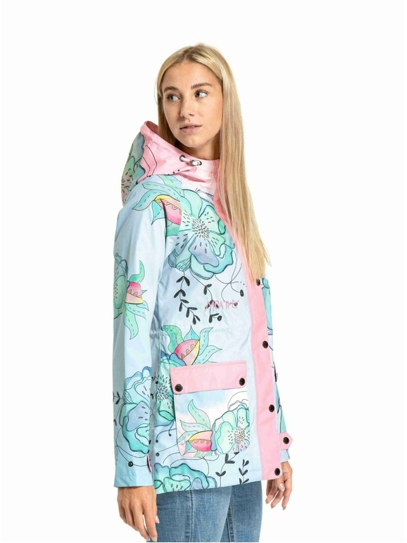 Meatfly Meatfly dámska street bunda Xita Mint Flowers