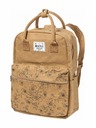 Meatfly Meatfly papierový batoh Cheery Blossom Brown 18 L