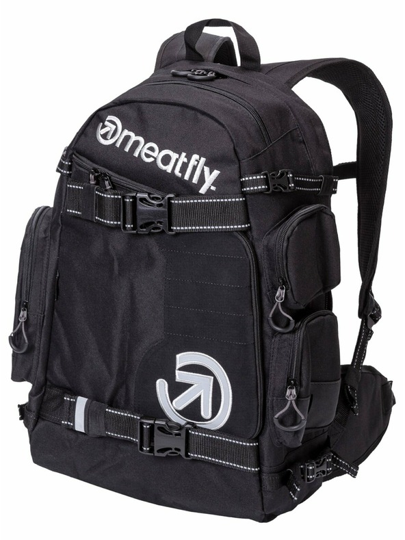 Meatfly Meatfly batoh Wanderer - Black | Čierna | Objem 28 L