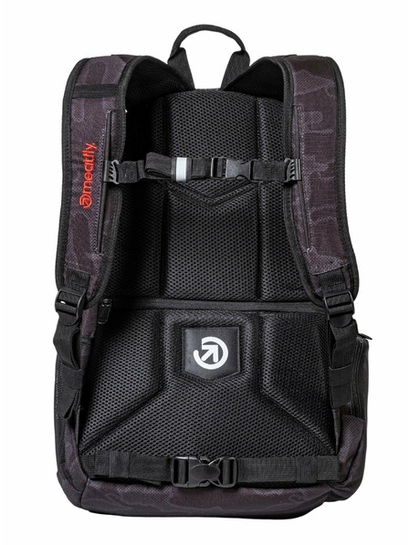 Meatfly Meatfly batoh Basejumper Morph Black 22 L | Čierna | Objem 22 L