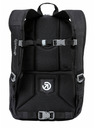 Meatfly Meatfly nahrbtnik Basejumper Black 22 L + PERESNICA GRATIS | Črna | Prostornina 22 L