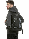 Meatfly Meatfly nahrbtnik Basejumper Black 22 L + PERESNICA GRATIS | Črna | Prostornina 22 L