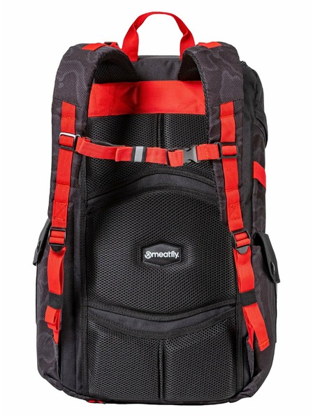 Meatfly Meatfly nahrbtnik Scintilla Morph Black 26 L | Črna | Prostornina 26 L