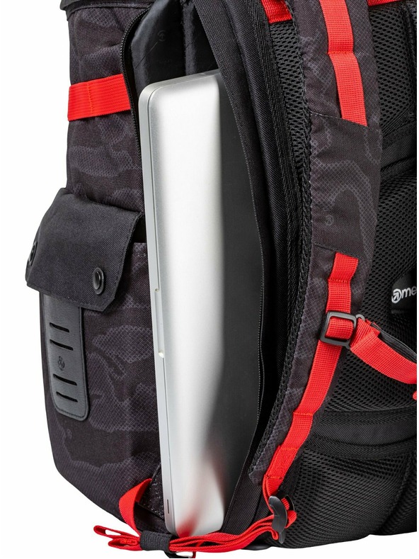 Meatfly Meatfly nahrbtnik Scintilla Morph Black 26 L | Črna | Prostornina 26 L