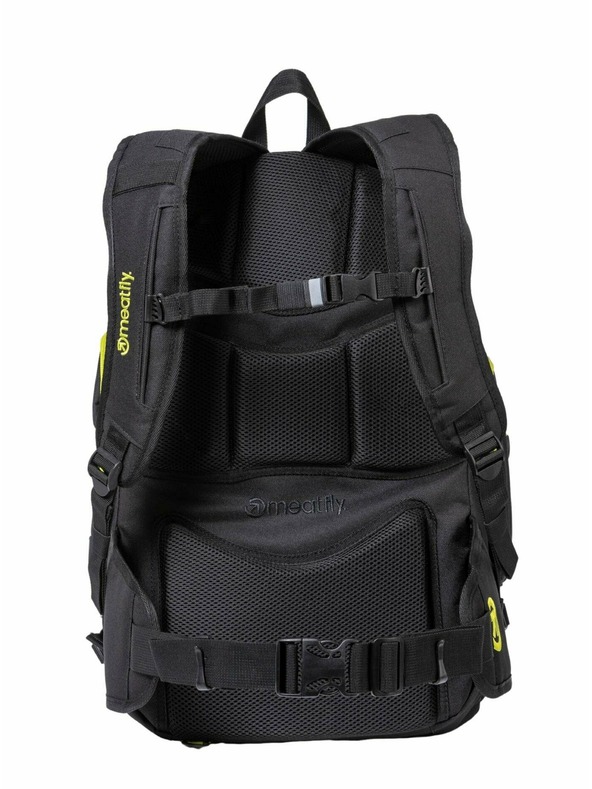 Meatfly Meatfly nahrbtnik Wanderer Safety Green / Black