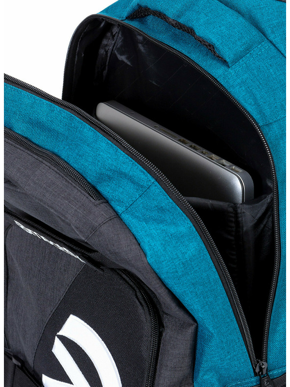 Meatfly Meatfly batoh Exile Petrolejovo modrý Melír/Uhľovo sivý Melír 24 L + PERAČNÍK ZADARMO | Modrá | Objem 24 L