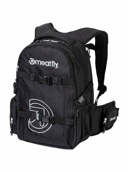 Meatfly Meatfly nahrbtnik Ramble Black 26 L | Črna | Prostornina 26 L