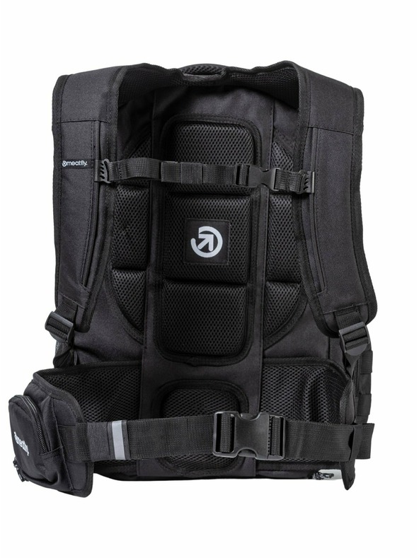 Meatfly Meatfly nahrbtnik Ramble Black 26 L | Črna | Prostornina 26 L
