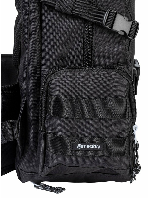 Meatfly Meatfly nahrbtnik Ramble Black 26 L | Črna | Prostornina 26 L