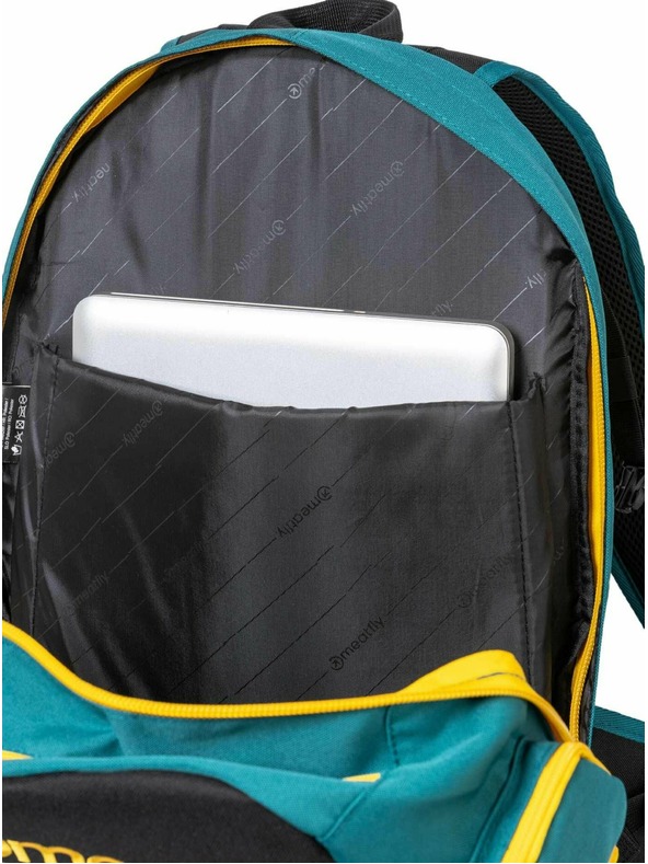 Meatfly Meatfly batoh Wanderer Zelená Had / Čierna 28 L | Čierna | Objem 28 L