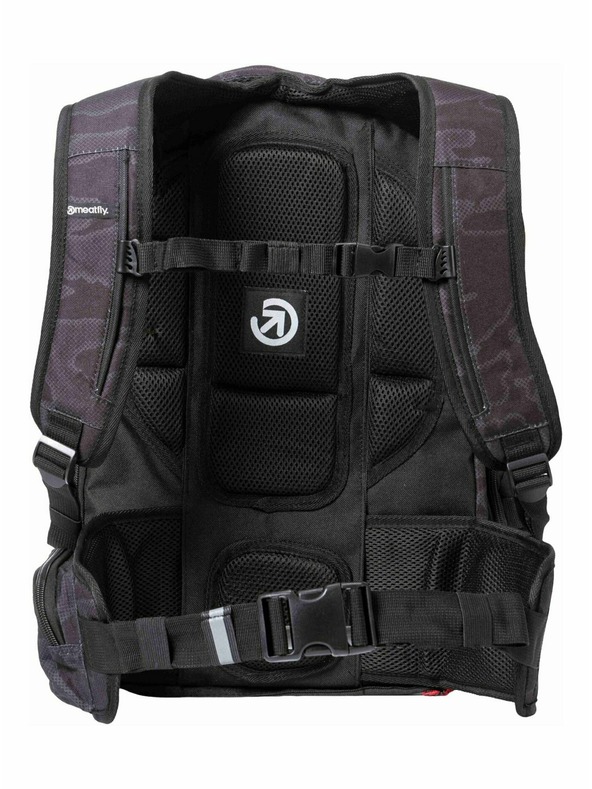 Meatfly Meatfly nahrbtnik Ramble Morph Black 26 L
