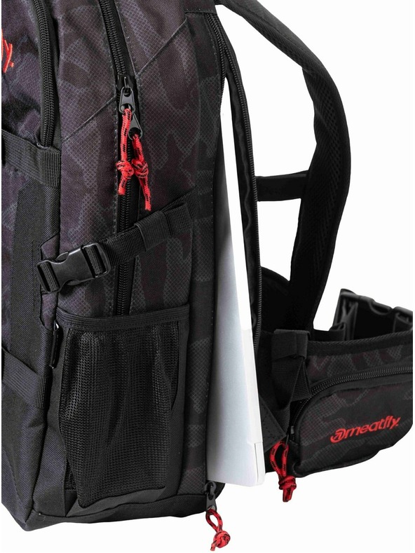 Meatfly Meatfly nahrbtnik Ramble Morph Black 26 L