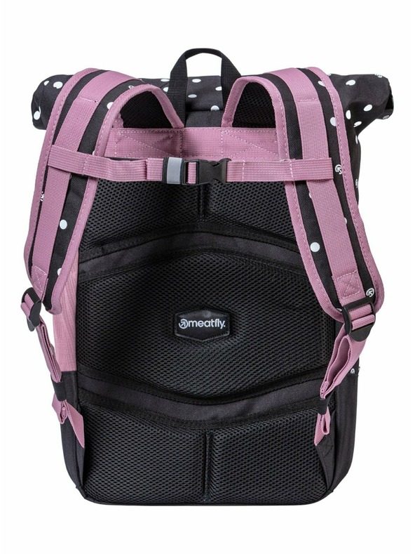 Meatfly Meatfly nahrbtnik Holler Black Dots 28 L | Črna | Prostornina 28 L
