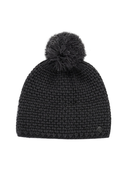 ALPINE PRO Zimska kapa z cofkom ALPINE PRO GRANE dk.true gray