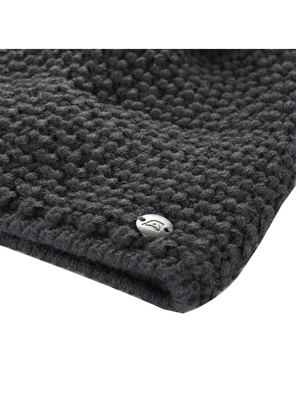 ALPINE PRO Zimska kapa z cofkom ALPINE PRO GRANE dk.true gray