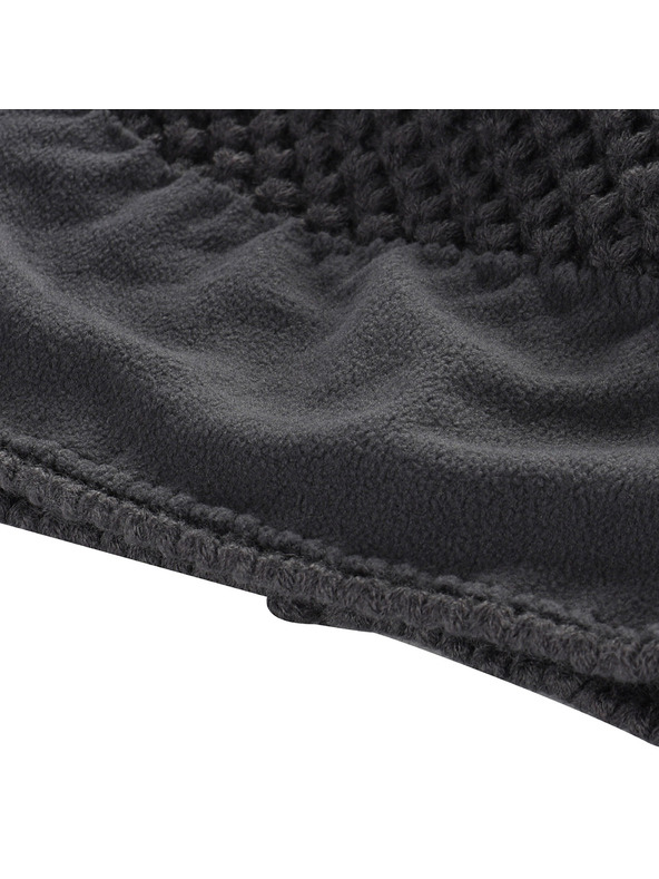 ALPINE PRO Zimska kapa z cofkom ALPINE PRO GRANE dk.true gray
