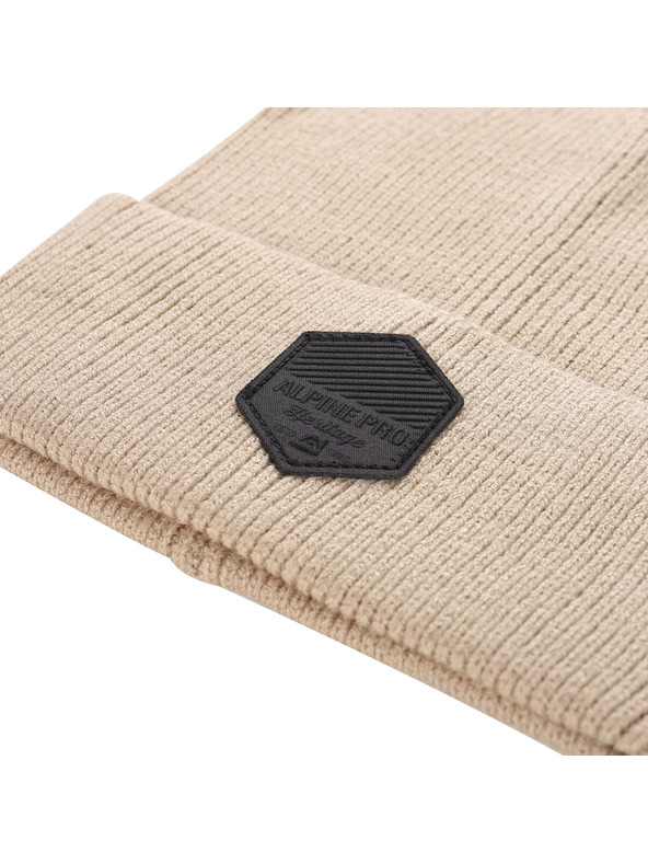 ALPINE PRO Zimska kapa ALPINE PRO ZASIAFE white pepper