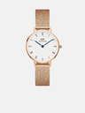 Daniel Wellington Rožnato-zlata ženska ura Daniel Wellington mesh Petite Melrose