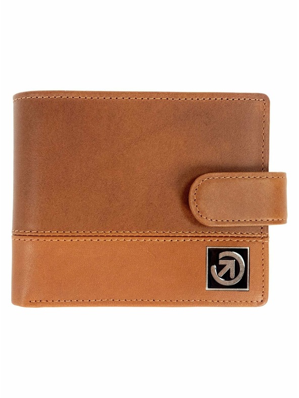 Meatfly Meatfly usnjena denarnica Nathan Premium Brown | Rjava | Velikost