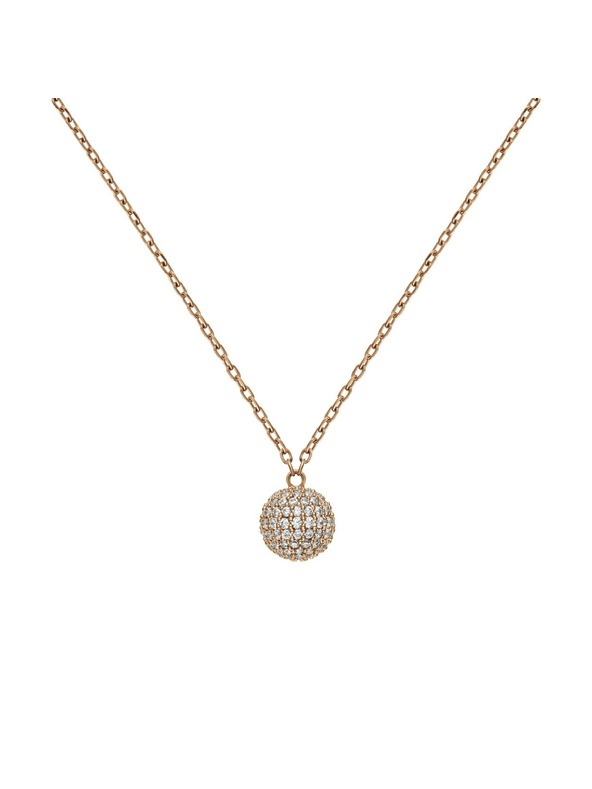 Daniel Wellington Jeklena ogrlica Daniel Wellington Pavé DW00400625