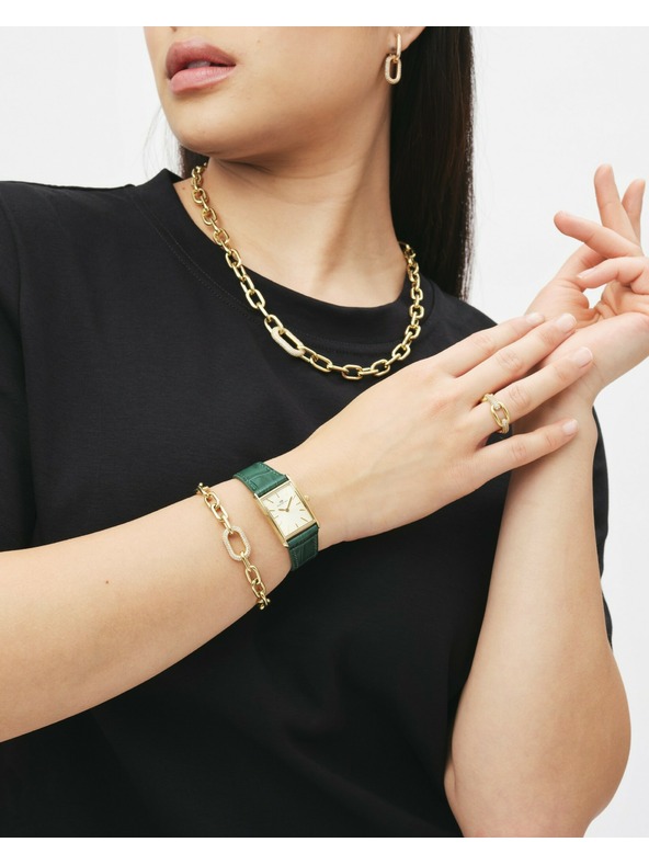 Daniel Wellington Daniel Wellington Jekleni prstan s kristali